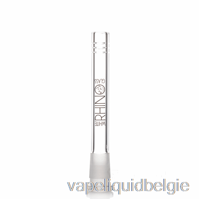 Vape Smaken White Rhino 19/14 Glazen Downstem 5inch